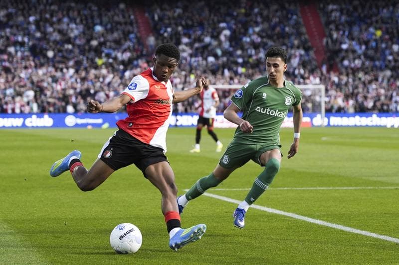 Football. Eredivisie. Feyenoord - FC Groningen. 25.04.2026