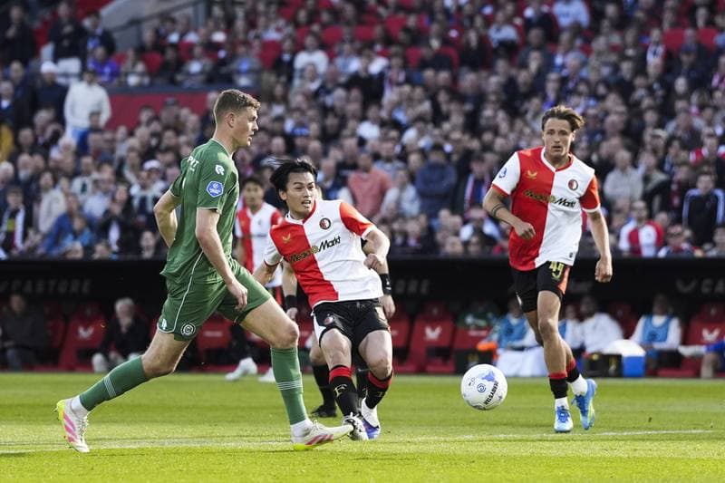 Football. Eredivisie. Feyenoord - FC Groningen. 25.04.2026