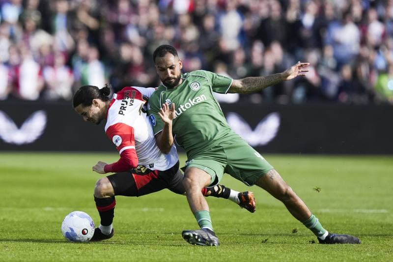 Football. Eredivisie. Feyenoord - FC Groningen. 25.04.2026