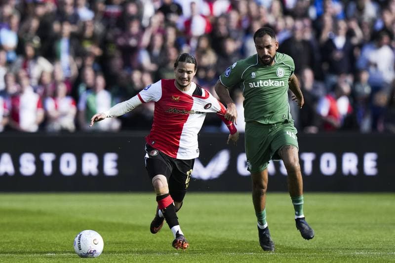 Football. Eredivisie. Feyenoord - FC Groningen. 25.04.2026