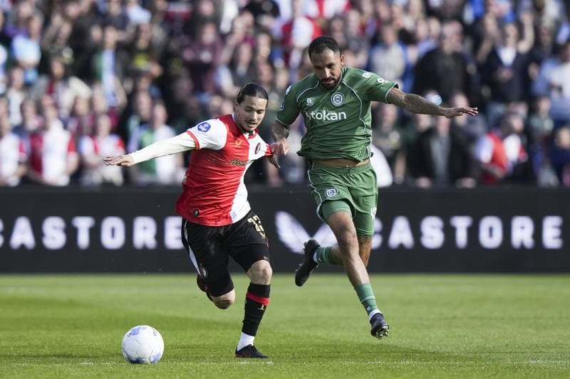 Football. Eredivisie. Feyenoord - FC Groningen. 25.04.2026