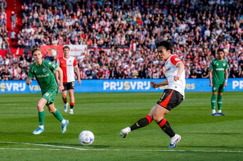 Football. Dutch Eredivisie. Feyenoord - FC Groningen. 25.04.2026