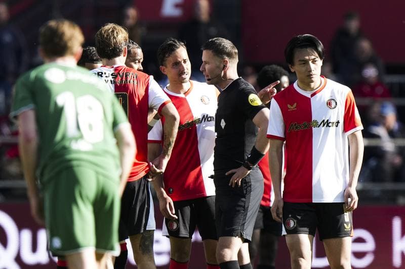 Football. Eredivisie. Feyenoord - FC Groningen. 25.04.2026
