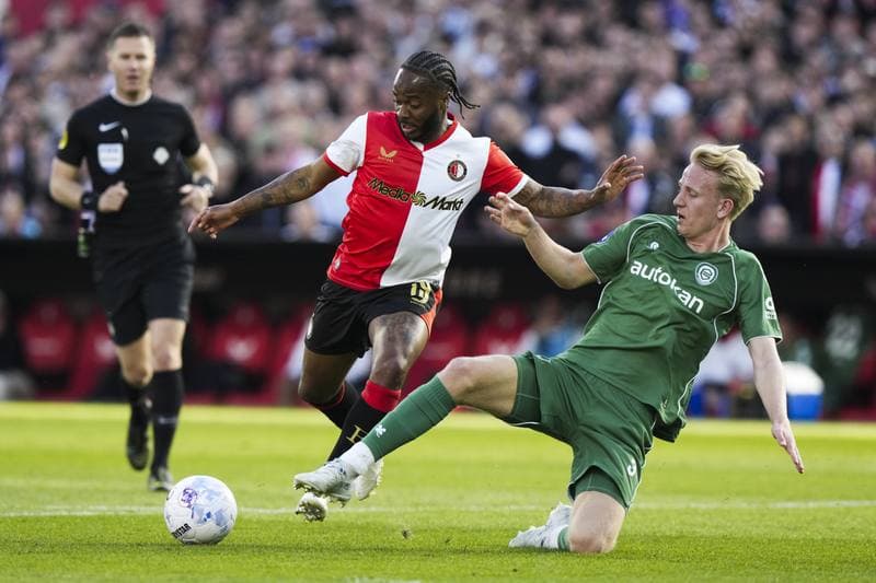 Football. Eredivisie. Feyenoord - FC Groningen. 25.04.2026