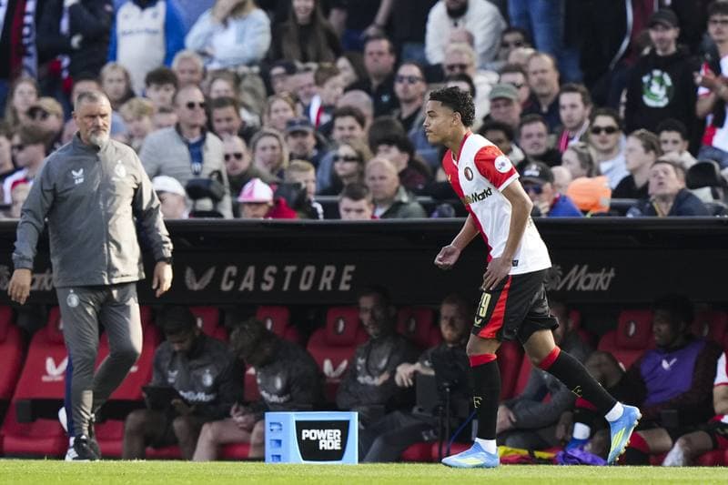 Football. Eredivisie. Feyenoord - FC Groningen. 25.04.2026