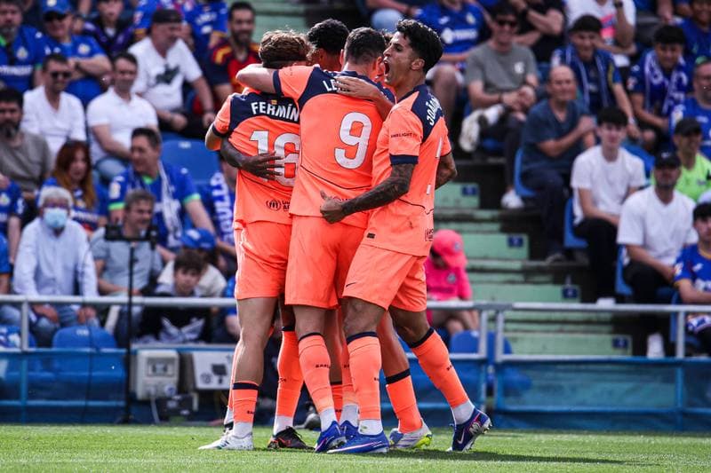 Football. La Liga. Getafe CF - FC Barcelona. 25.04.2026