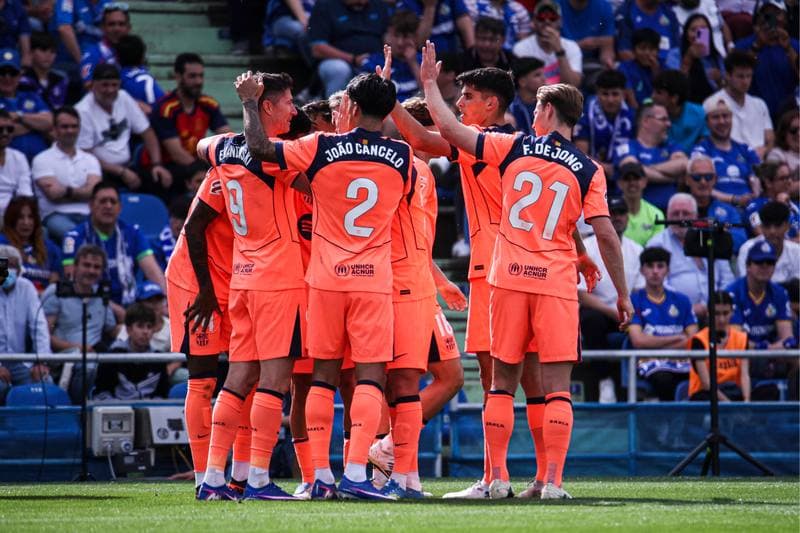 Football. La Liga. Getafe CF - FC Barcelona. 25.04.2026