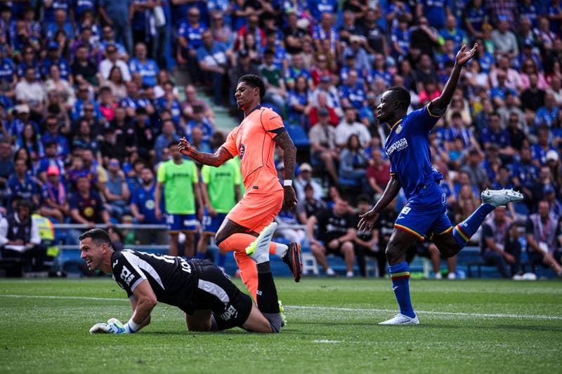 Football. La Liga. Getafe CF - FC Barcelona. 25.04.2026