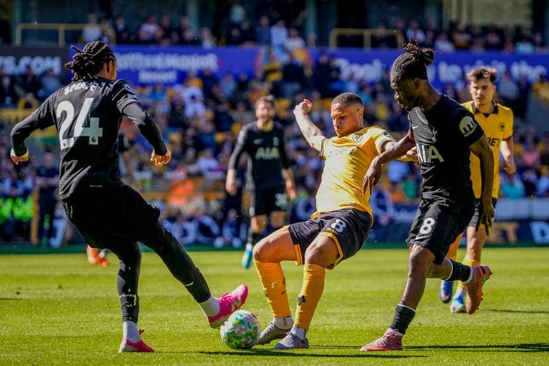 Football. Premier League. Wolverhampton Wanderers - Tottenham Hotspur. 25.04.2026
