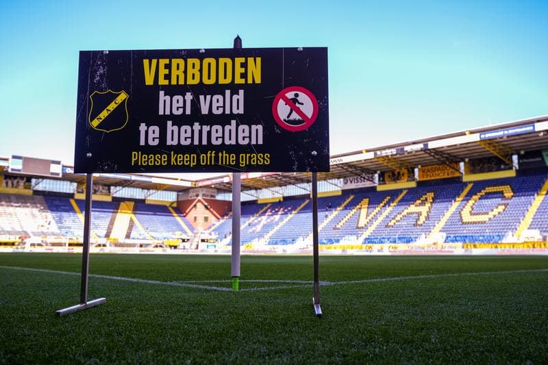 Football. Eredivisie. NAC Breda - Ajax. 25.04.2026