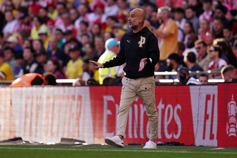 Football. Emirates FA Cup. Manchester City - Southampton. 25.04.2026