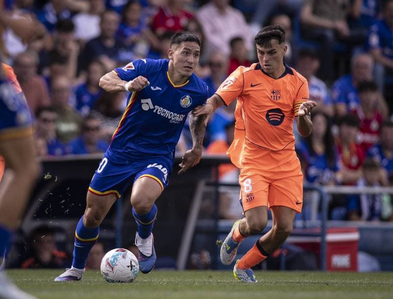 Football. La Liga. Getafe CF - FC Barcelona. 25.04.2026