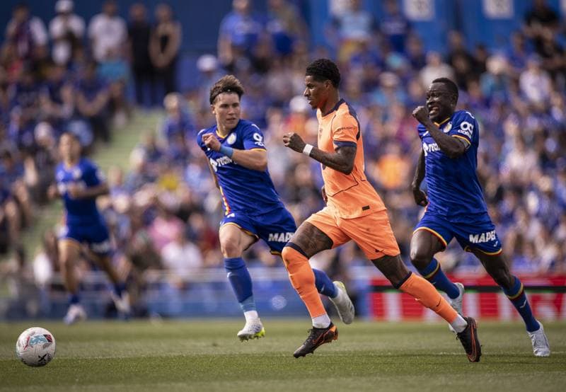 Football. La Liga. Getafe CF - FC Barcelona. 25.04.2026