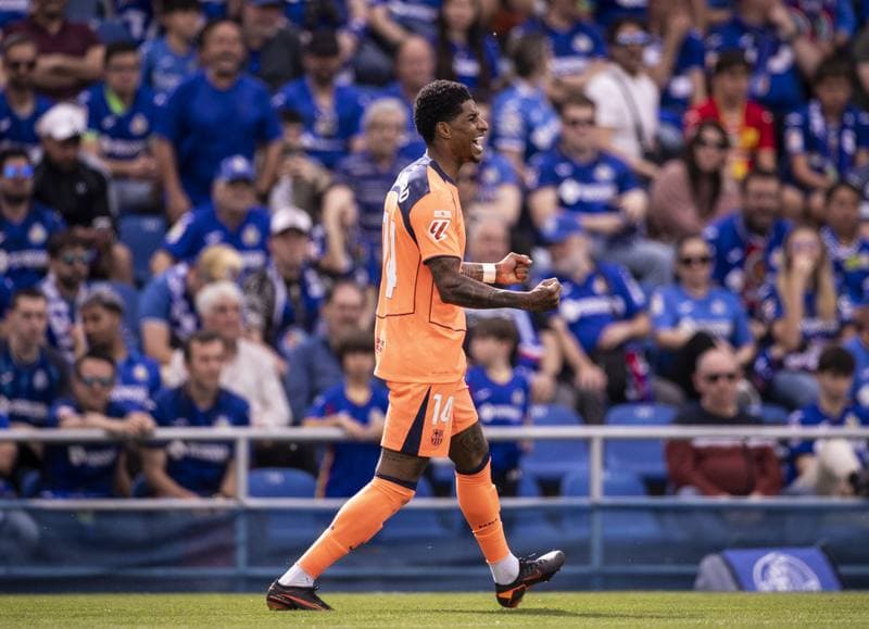 Football. La Liga. Getafe CF - FC Barcelona. 25.04.2026