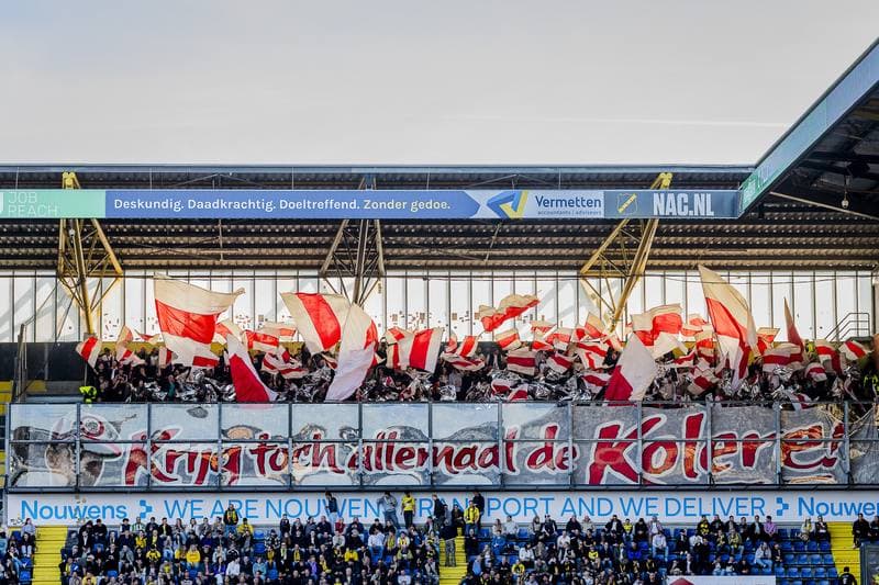Football. Eredivisie. NAC Breda - Ajax. 25.04.2026