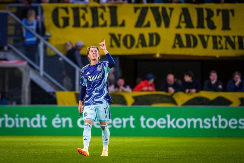 Football. Eredivisie. NAC Breda - Ajax. 25.04.2026