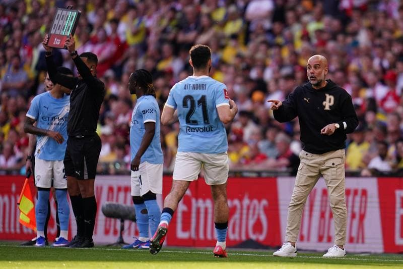 Football. Emirates FA Cup. Manchester City - Southampton. 25.04.2026
