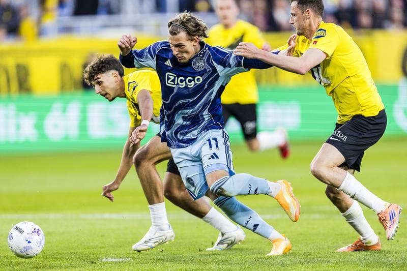 Football. Eredivisie. NAC Breda - Ajax. 25.04.2026