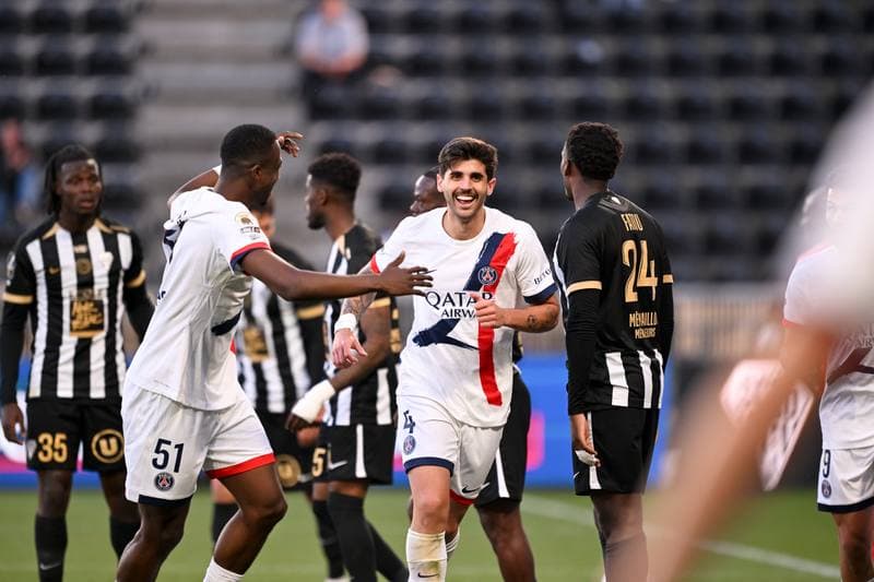 Football. Ligue 1. Angers SCO - Paris Saint-Germain. 25.04.2026