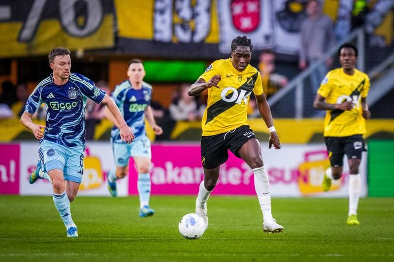 Football. Eredivisie. NAC Breda - Ajax. 25.04.2026