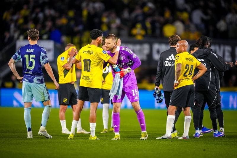 Football. Eredivisie. NAC Breda - Ajax. 25.04.2026