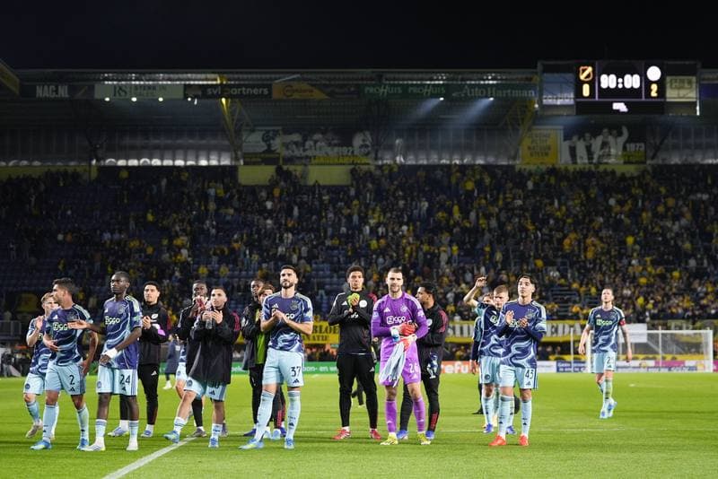 Football. Eredivisie. NAC Breda - Ajax. 25.04.2026