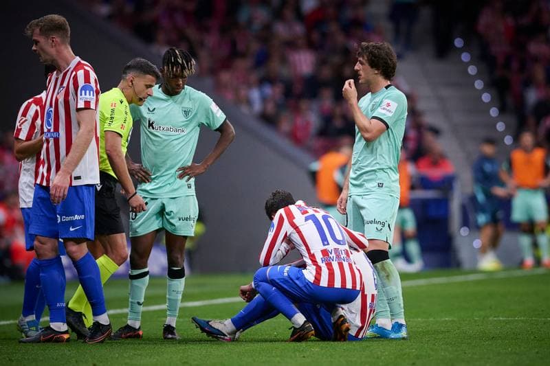Football. La Liga. Atletico Madrid - Athletic Bilbao. 25.04.2026