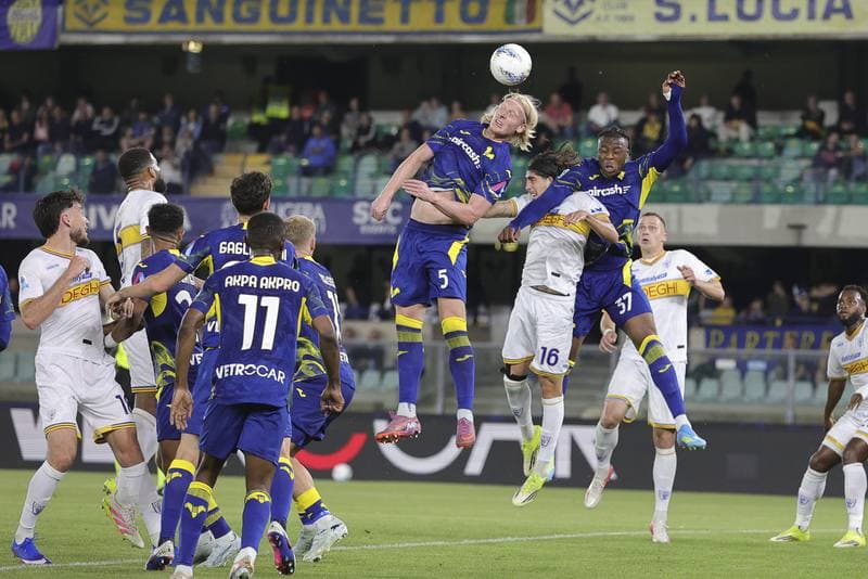 Football. Serie A. Hellas Verona - US Lecce. 25.04.2026