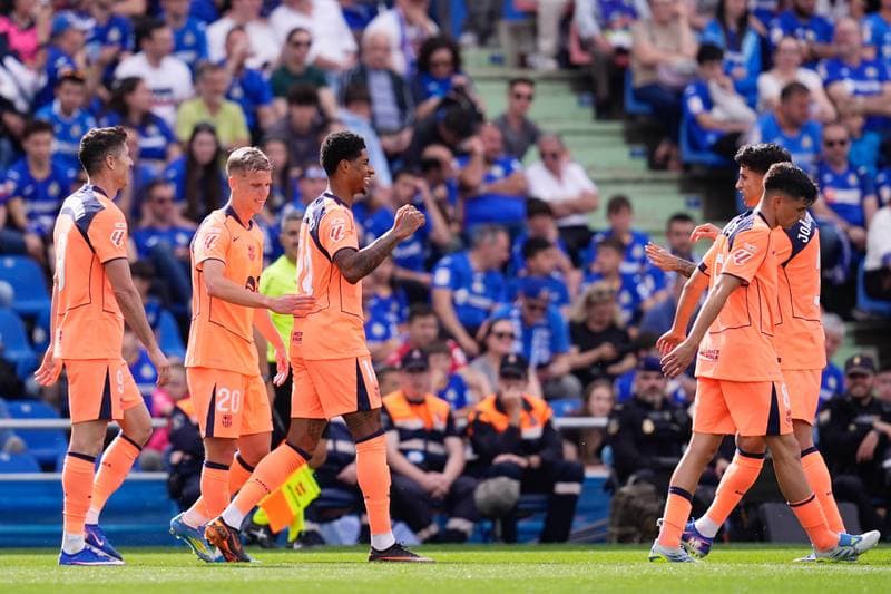 Football. La Liga. Getafe - Barcelona. 25.04.2026