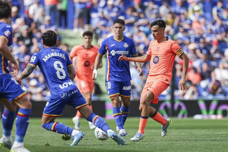 Football. La Liga. Getafe - Barcelona. 25.04.2026