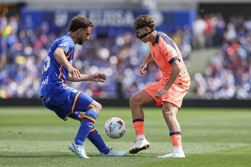 Football. La Liga. Getafe - Barcelona. 25.04.2026