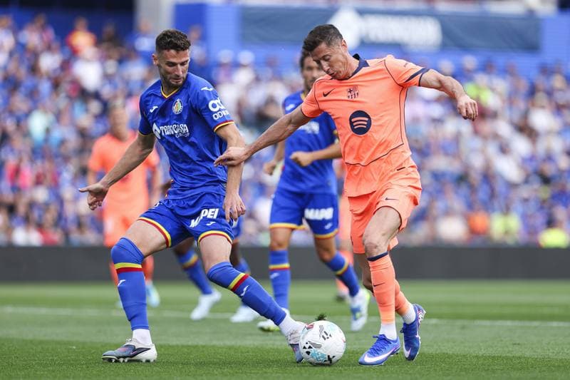 Football. La Liga. Getafe - Barcelona. 25.04.2026