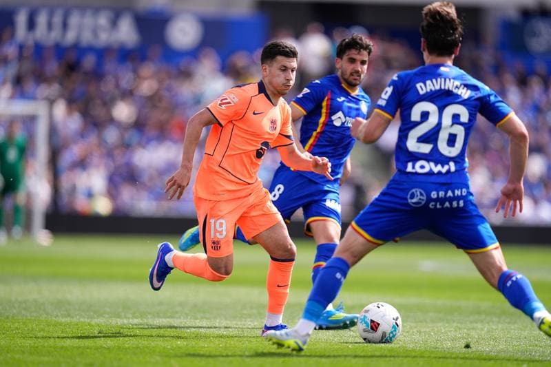 Football. La Liga. Getafe - Barcelona. 25.04.2026
