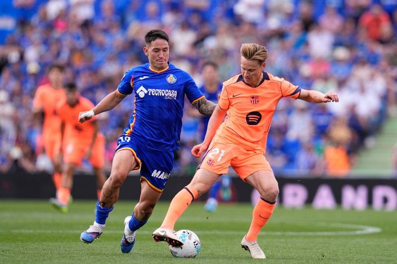 Football. La Liga. Getafe - Barcelona. 25.04.2026