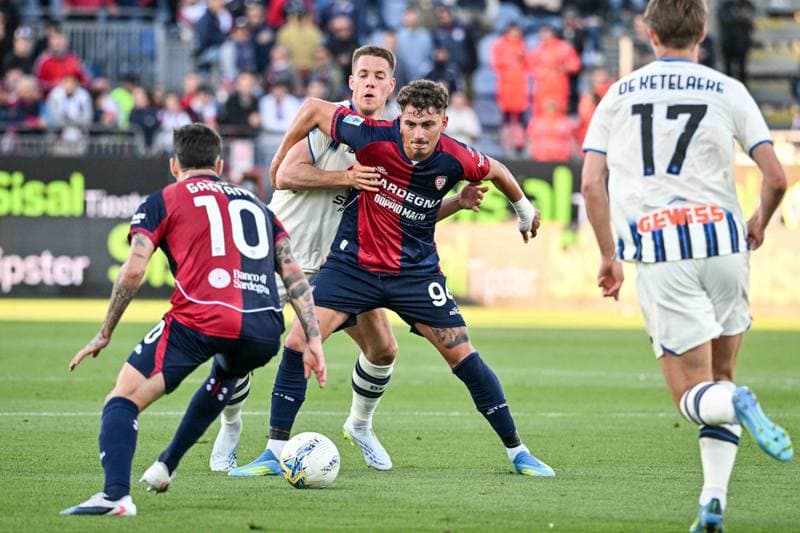 Football. Serie A. Cagliari Calcio - Atalanta BC. 27.04.2026