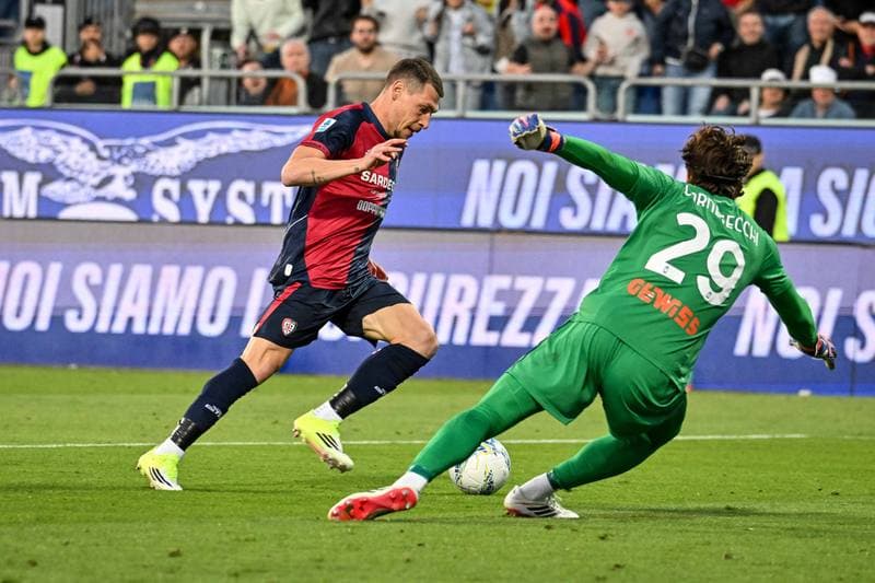 Football. Serie A. Cagliari Calcio - Atalanta BC. 27.04.2026