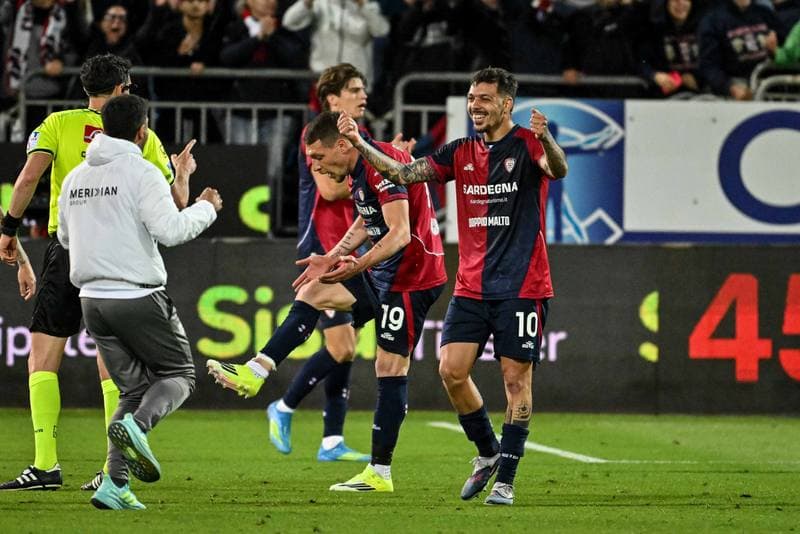 Football. Serie A. Cagliari Calcio - Atalanta BC. 27.04.2026
