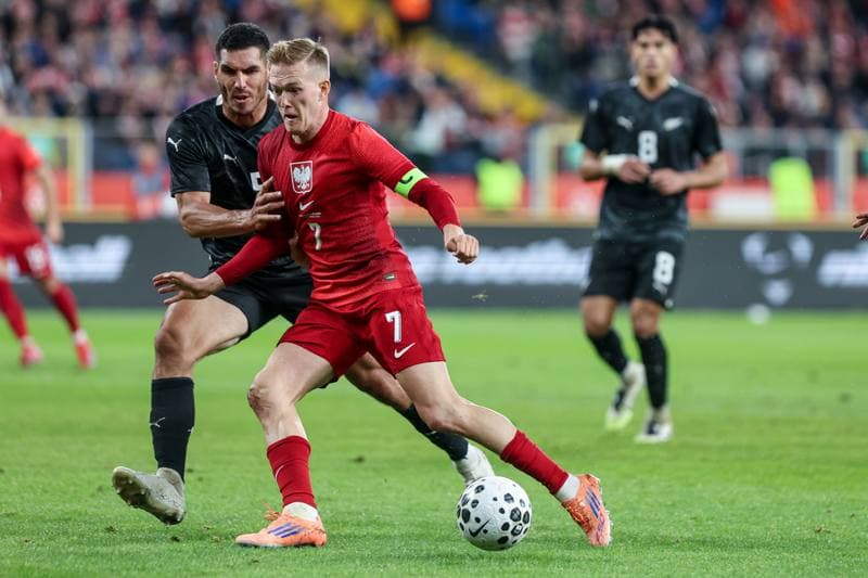 Football. International Friendly. Poland - New Zealand. 09.10.2025