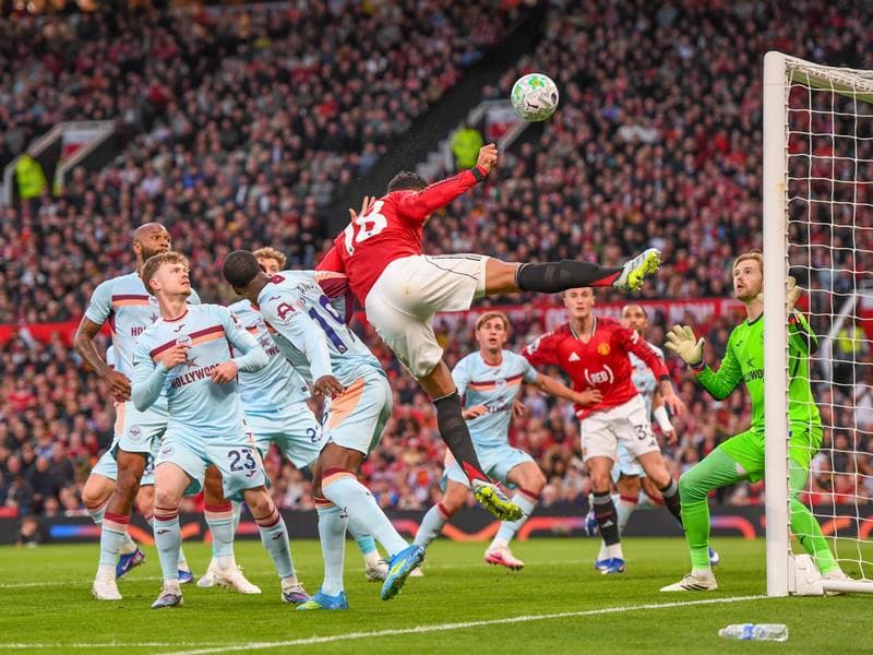 Football. Premier League. Manchester United - Brentford. 27.04.2026