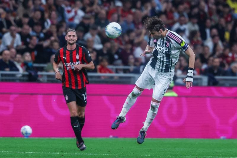 Football. Serie A. AC Milan - Juventus FC. 21.09.2025