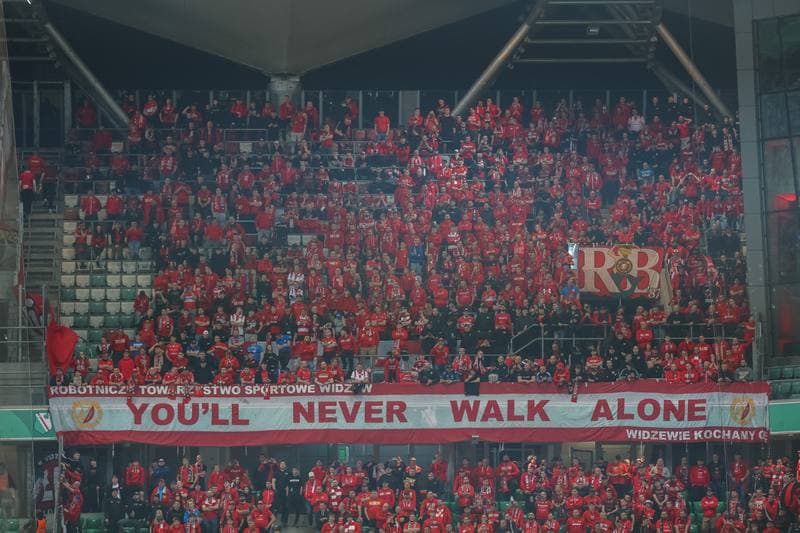 Football. PKO BP Ekstraklasa. Legia Warsaw - Widzew Lodz. 01.05.2026