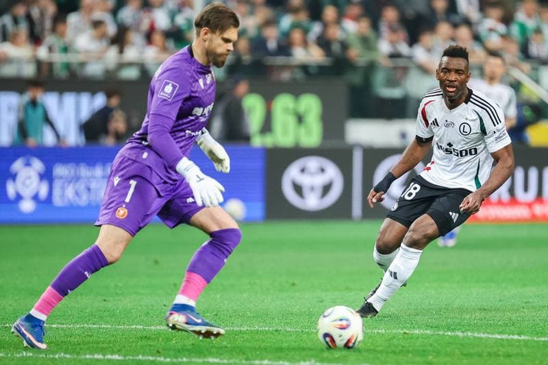 Football. PKO BP Ekstraklasa. Legia Warsaw - Widzew Lodz. 01.05.2026