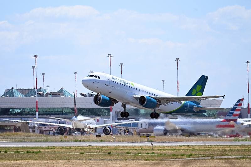 Day at Rome Fiumicino Airport. 01.05.2026