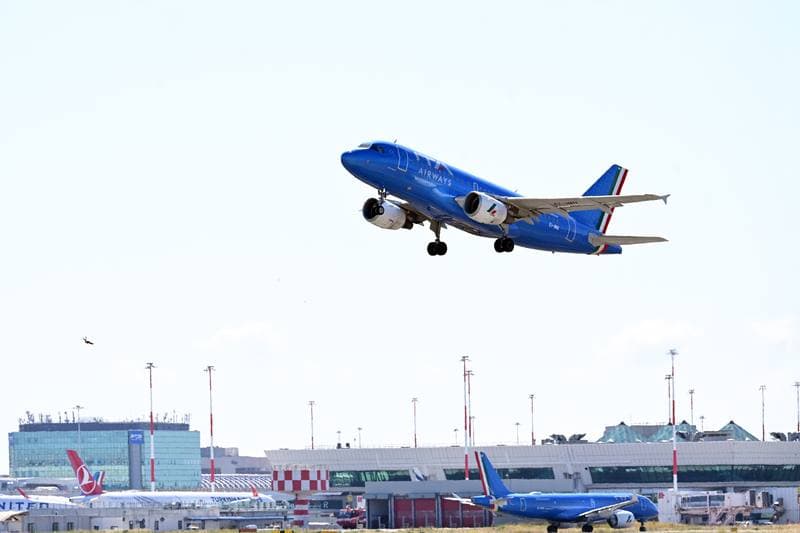 Day at Rome Fiumicino Airport. 01.05.2026