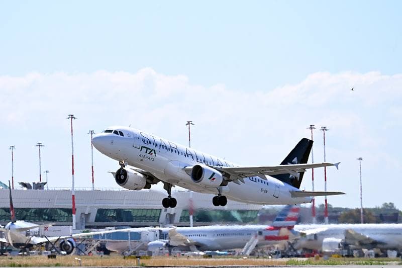 Day at Rome Fiumicino Airport. 01.05.2026