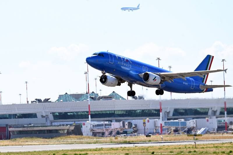 Day at Rome Fiumicino Airport. 01.05.2026