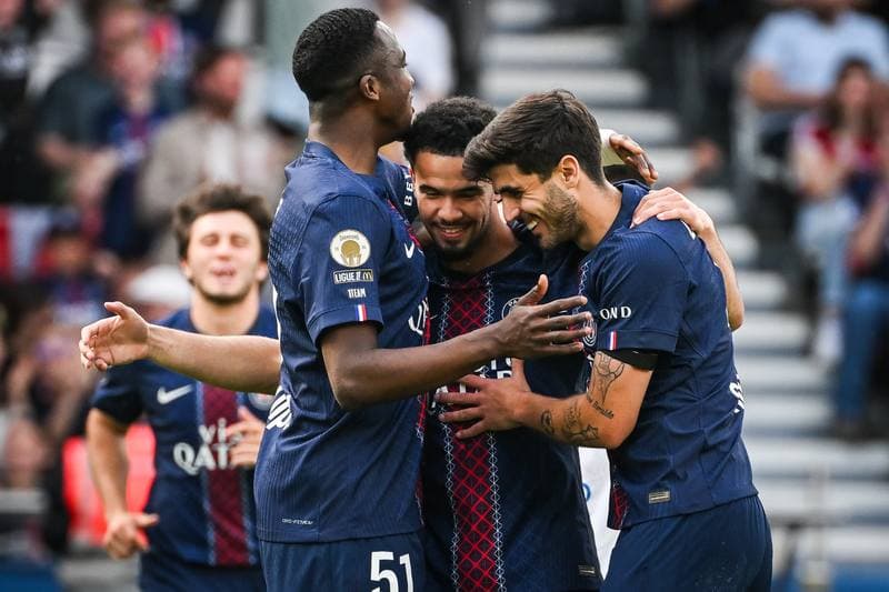 Football. Ligue 1. Paris Saint-Germain - FC Lorient. 02.05.2026