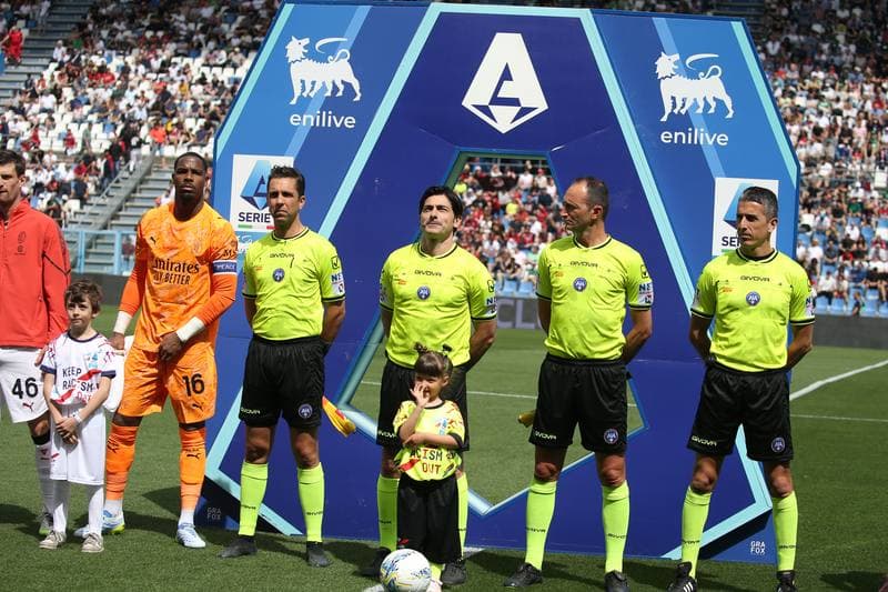 Football. Serie A. Sassuolo - AC Milan. 03.05.2026