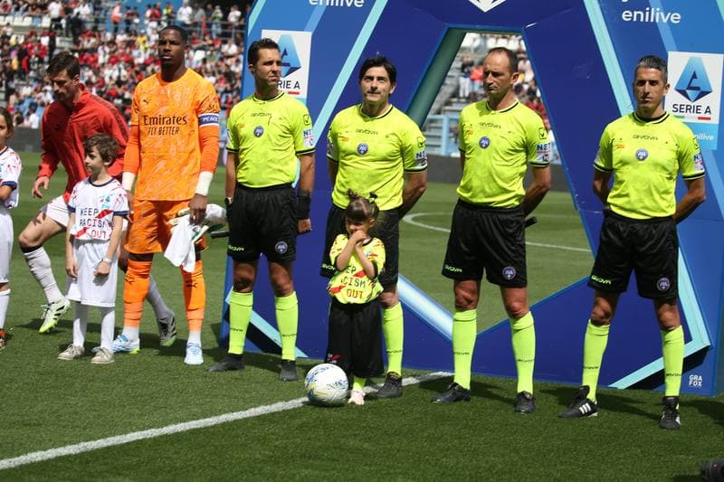 Football. Serie A. Sassuolo - AC Milan. 03.05.2026