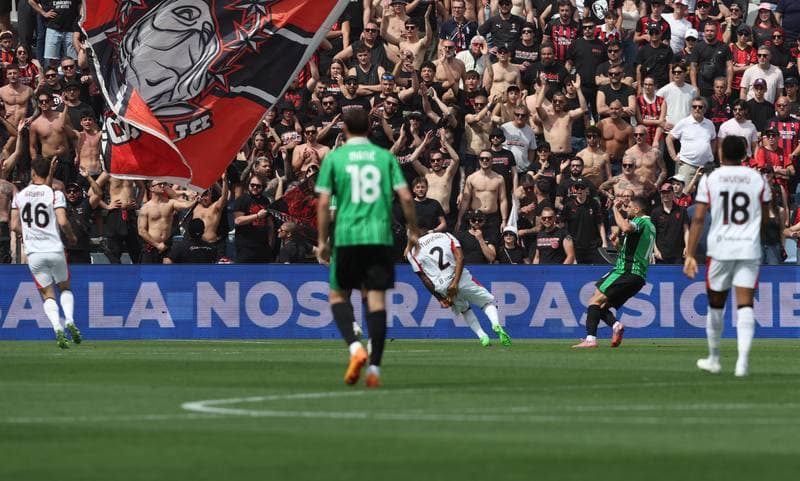 Football. Serie A. Sassuolo - AC Milan. 03.05.2026